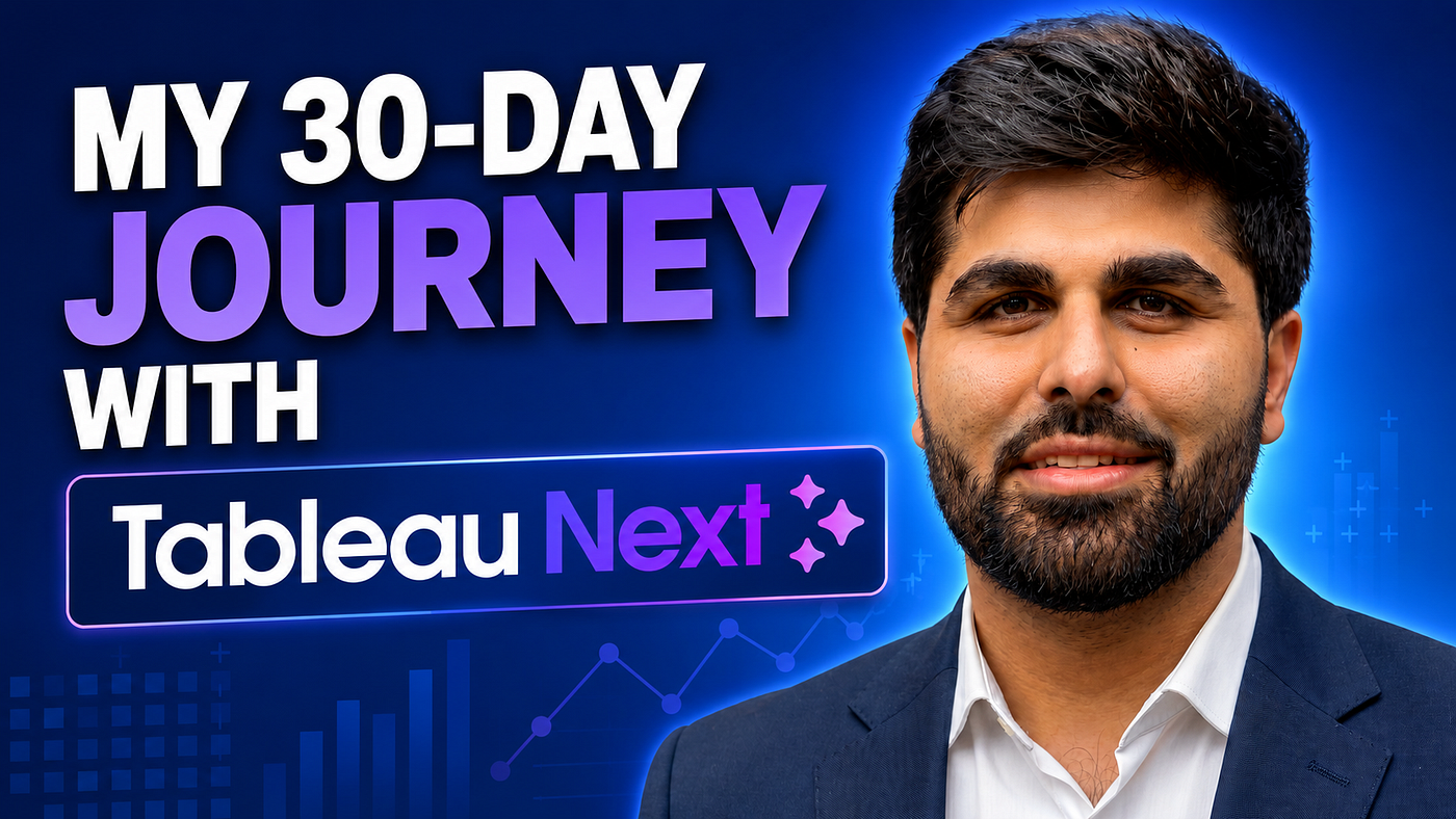 Tableau Next + Agentforce: When Analytics Stops Being a Dashboard and Starts Becoming a…