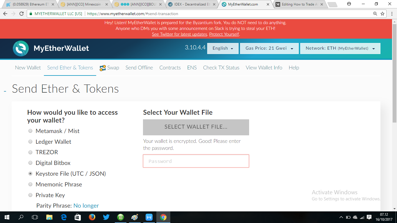How to Trade At Idex The Ethereum Token Marketplace | by Ahmad Fauzi |  AltcoinsWeekly | Medium