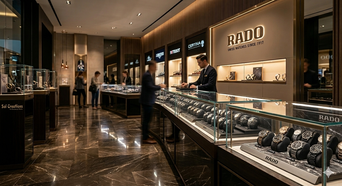 Sai Creations Watches: A Trusted Destination for Luxury Timepieces in India