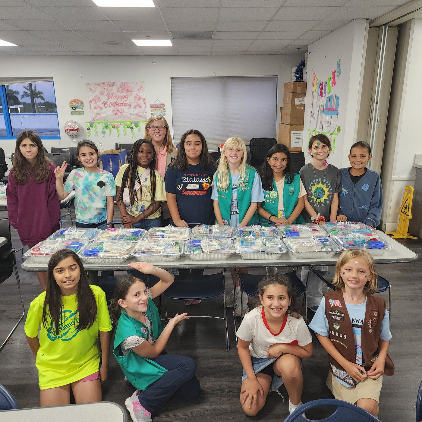 Girl Scouts of Southeast Florida’s Feeding Florida Together Food Drive Donates 6,560 Pounds of Food…