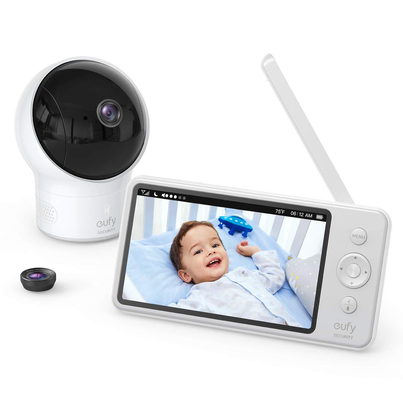  HelloBaby Baby Monitor with 3.2'' IPS Screen - Baby