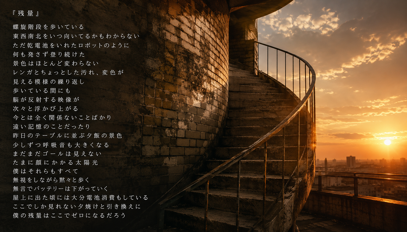 Remaining Battery (Poem)