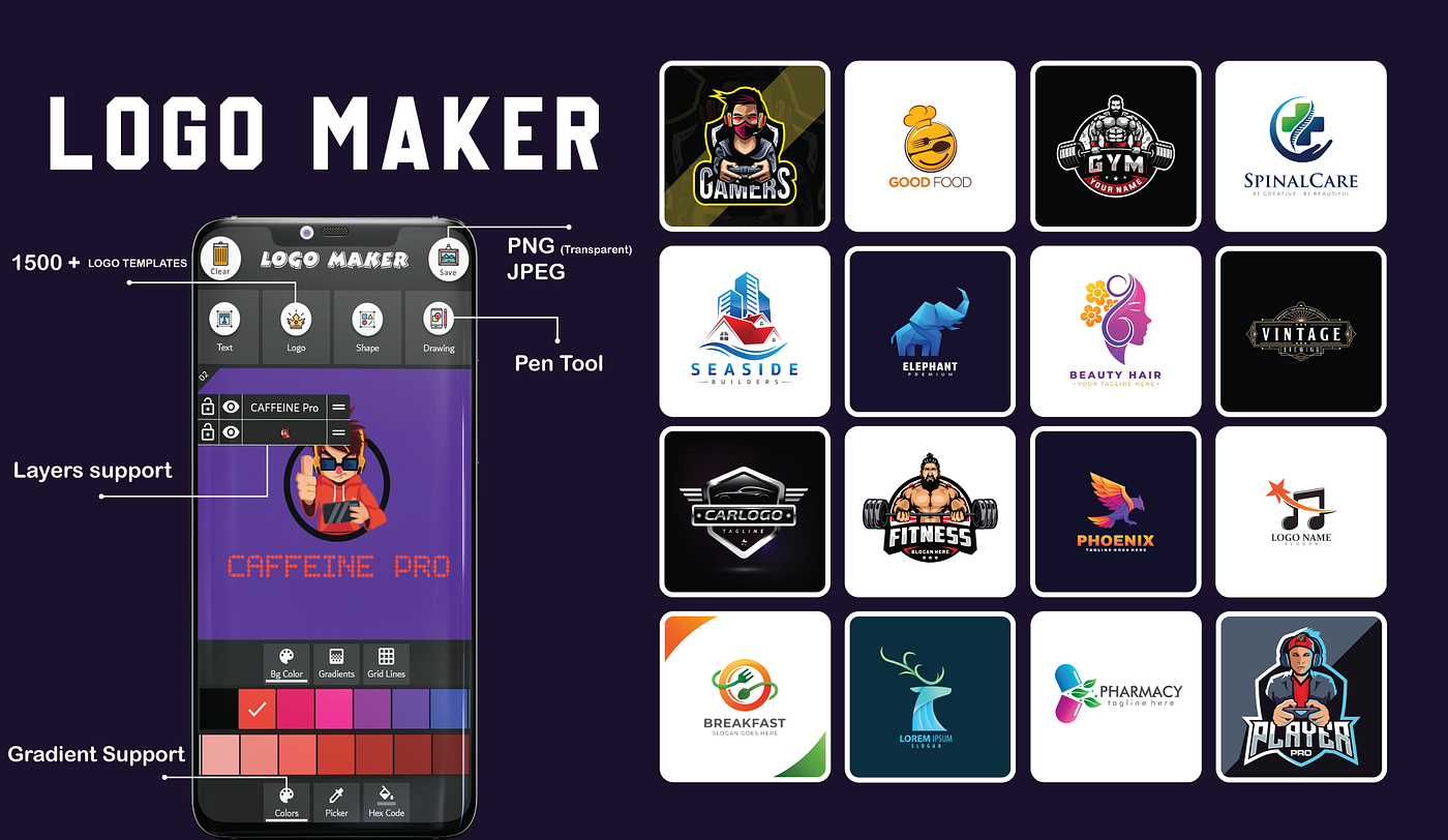 Clan Gaming Logo Maker App - APK Download for Android