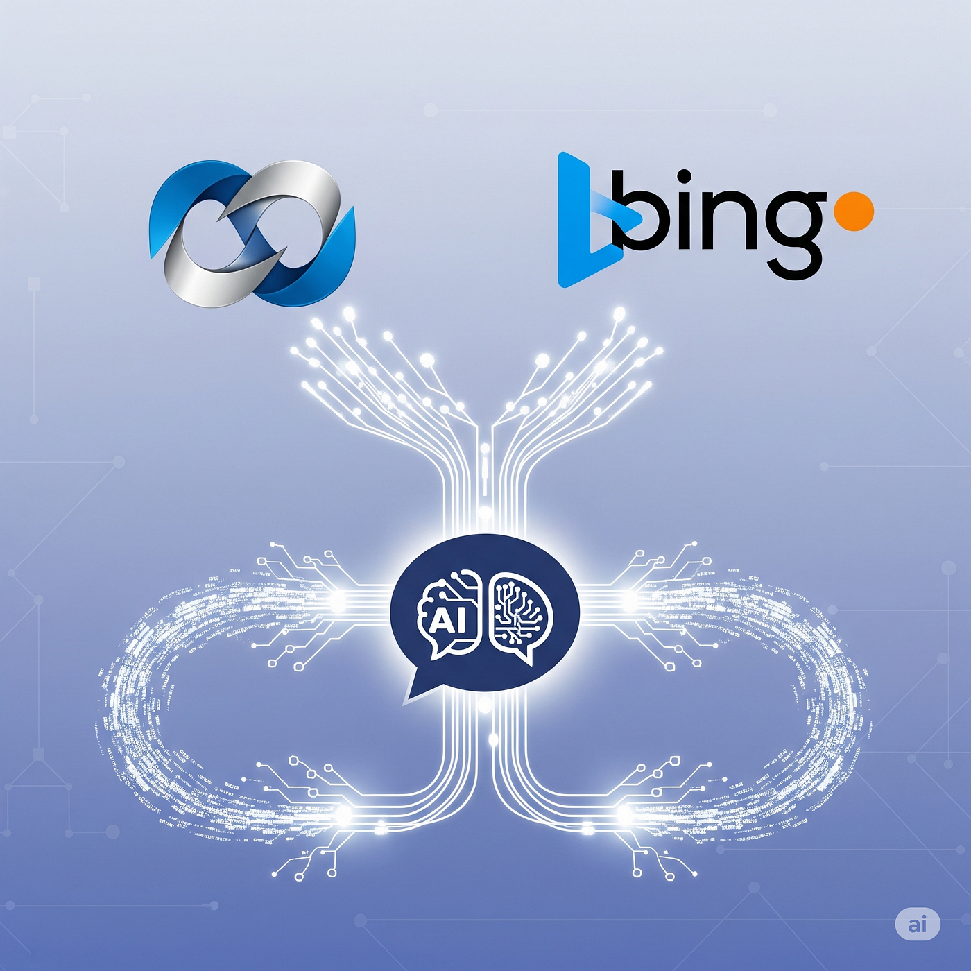 Your company in the focus of AI: Why Bing is a crucial building block for your AI chat management
