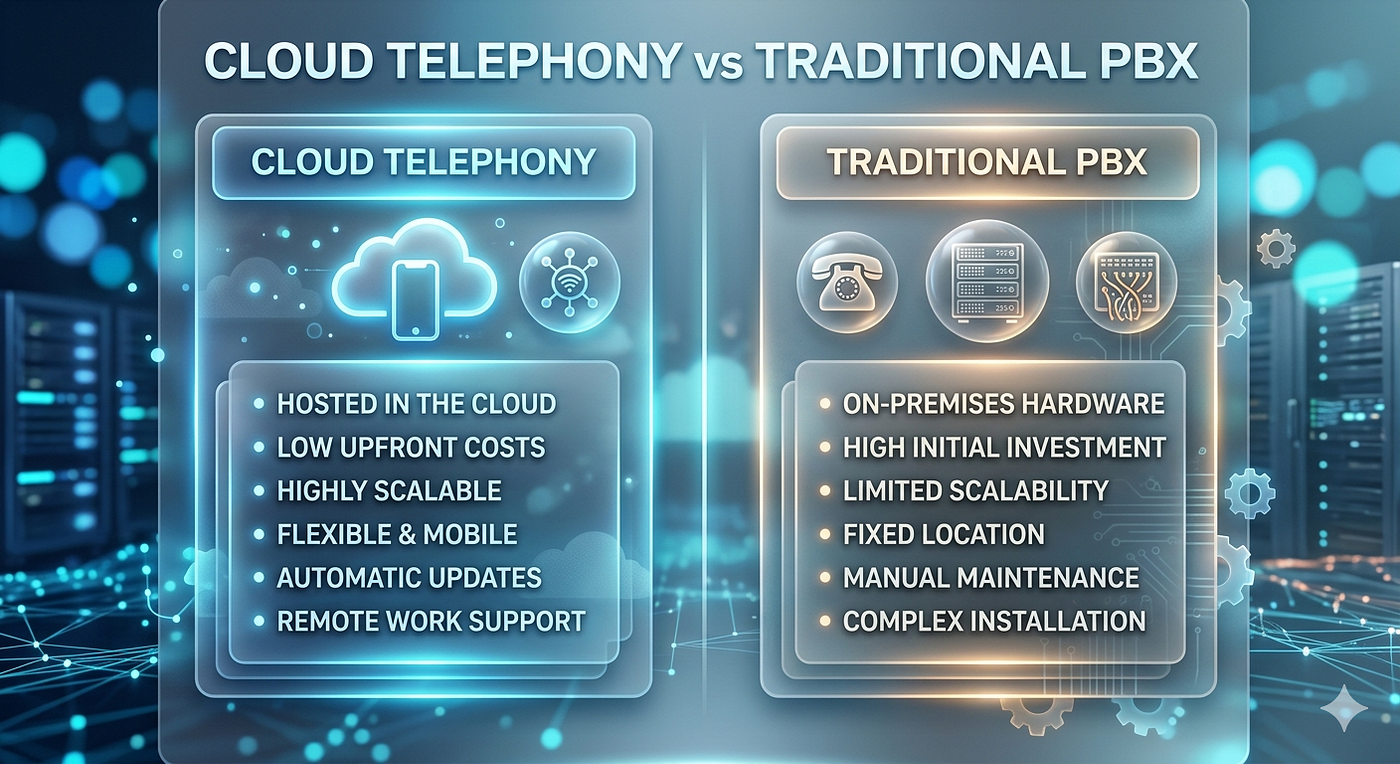 Cloud Telephony vs Traditional PBX Which Is Better for Businesses in 2026