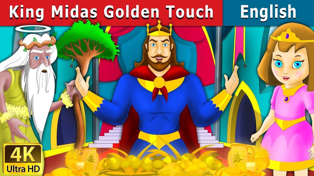 The Myth of King Midas and the Golden Touch - Nirvanic Insights