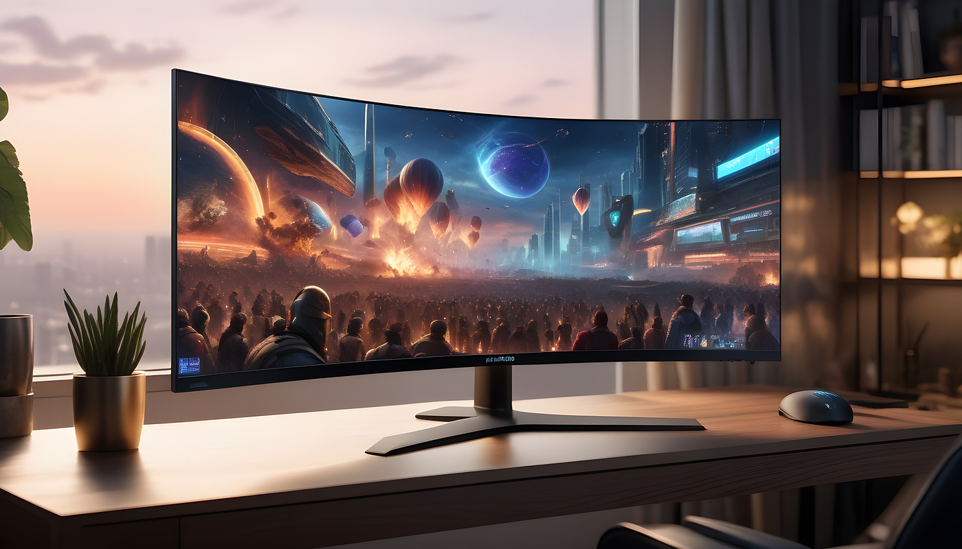 SAMSUNG 32 Odyssey Neo G8 4K UHD 240Hz 1ms G-Sync 1000R Curved Gaming  Monitor, Quantum HDR2000, AMD FreeSync Premium Pro, Matte Display,  Ultrawide