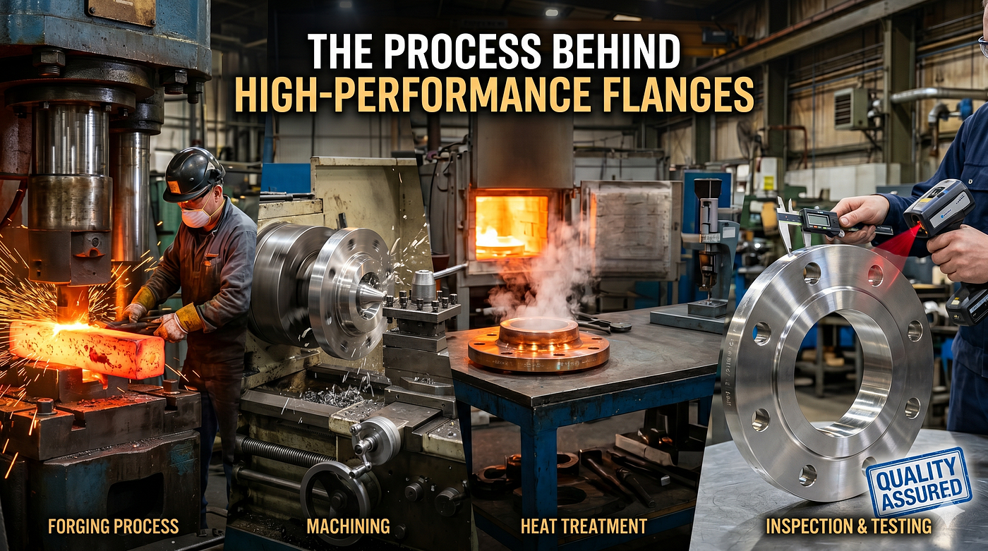 The Process Behind High-Performance Flanges