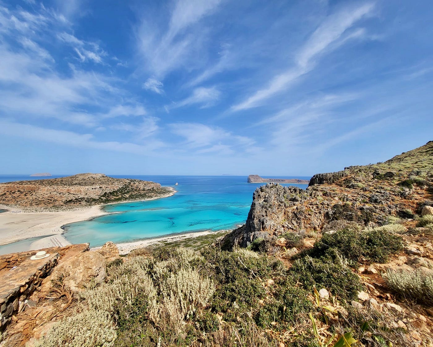 Sea, sky and olive. Eternal Crete. Photo author’s own