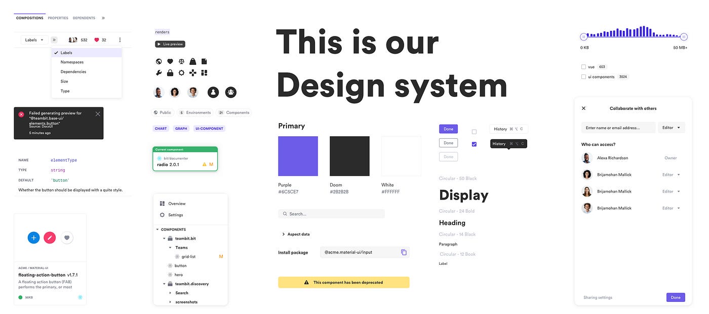 How to create a design system UI?