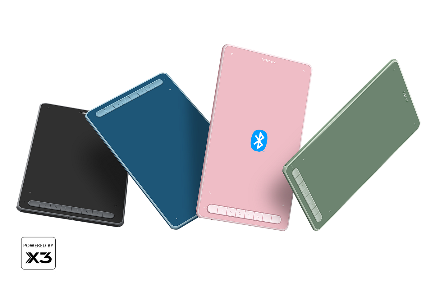 XP-PEN Deco LW Pen Tablet （グリーン） 新世代のペンタブレット「Deco L & Deco LW」X3スマートチップの採用