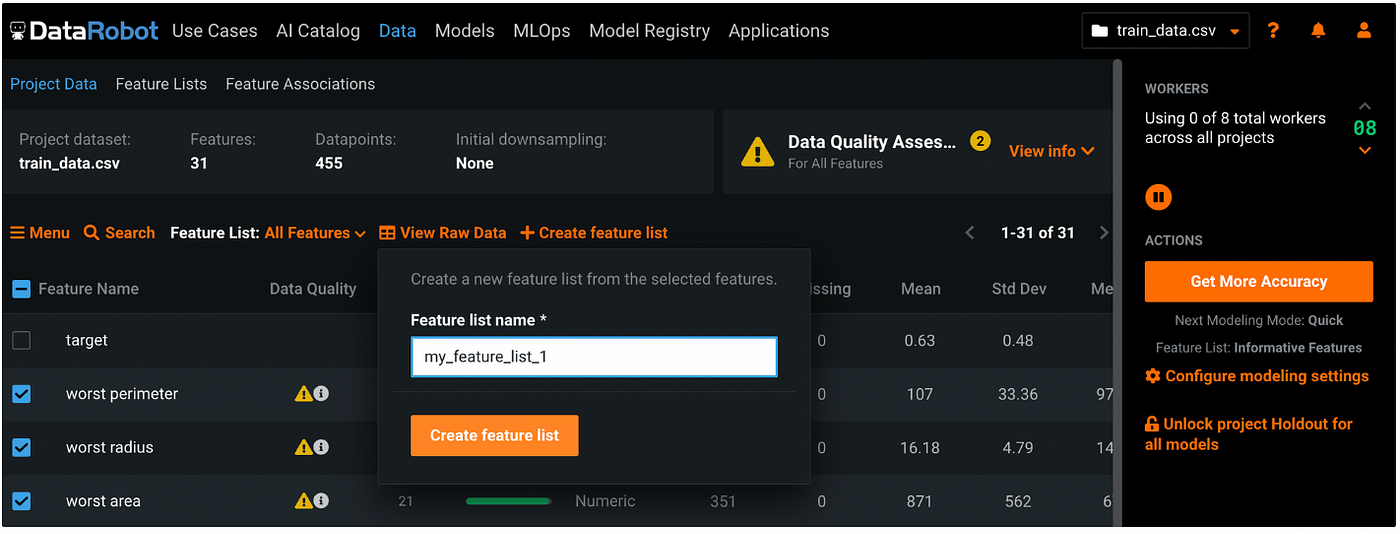 Datarobot automl sale