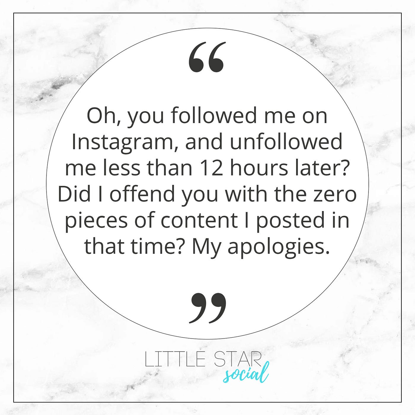 Why Your Follow / Unfollow Tactic on Instagram is Stupid, Lazy-Ass  Marketing | by Karli Ostle | Medium