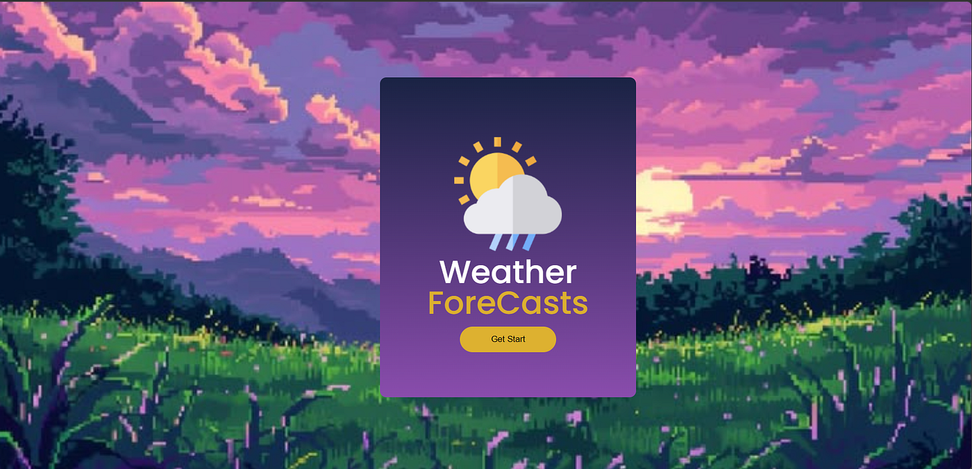 Build My First JavaScript Project : A Weather App