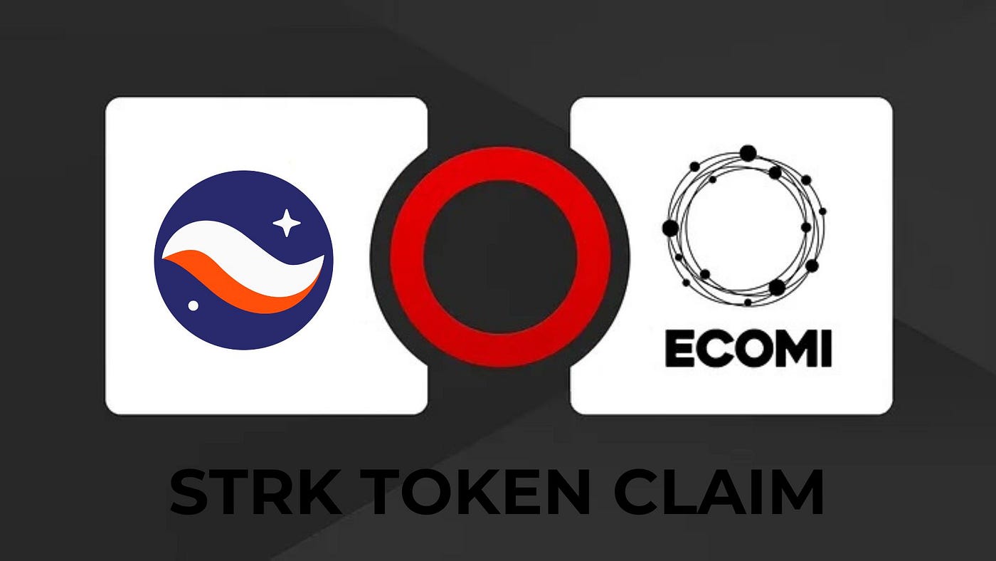 STRK Token Distribution. The STRK Token Distribution is now live… | by  ECOMI | ECOMI | Medium