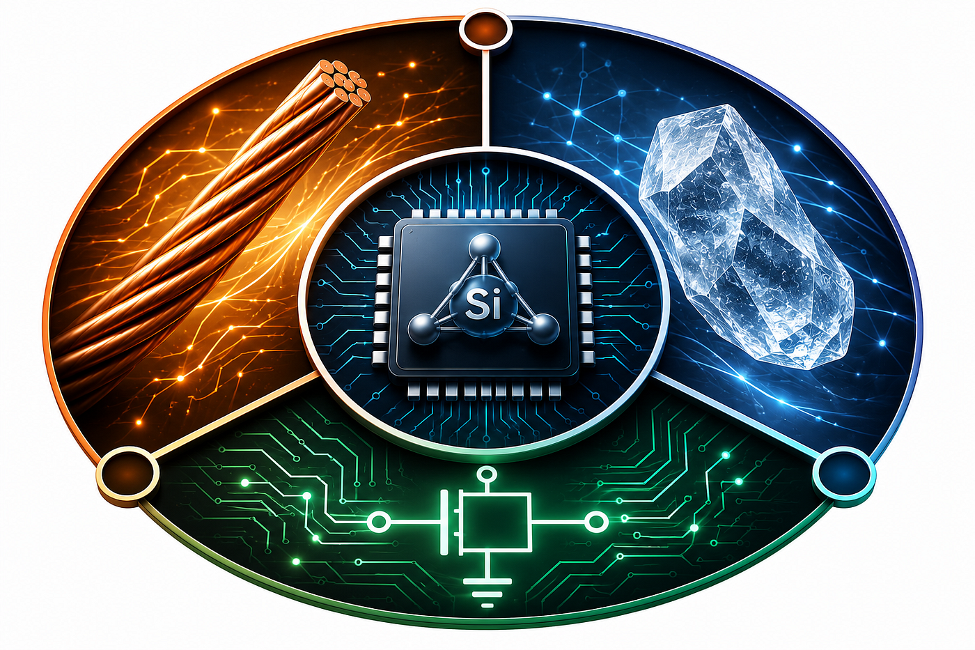 Conductors, Insulators, and Semiconductors: Why Silicon Changed the World