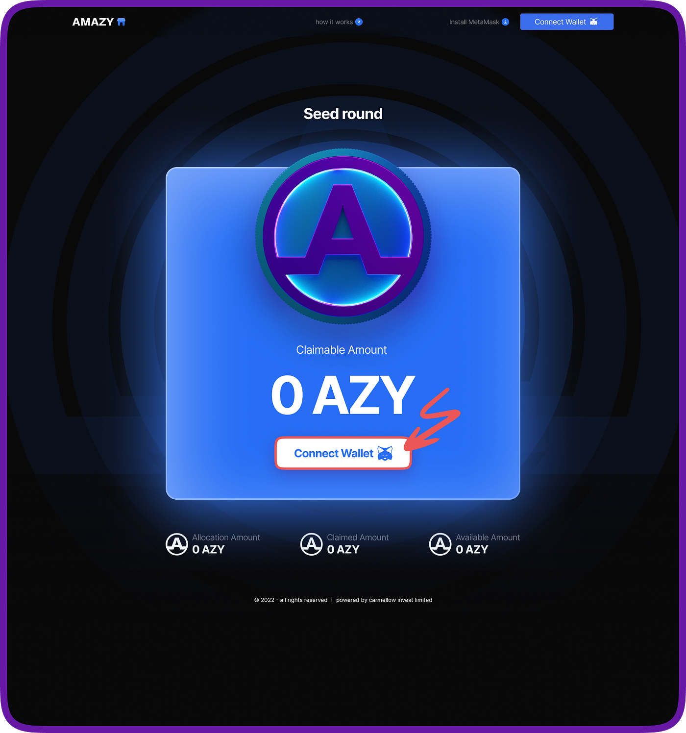 How to withdraw AZY tokens. Private Round | by AMAZY | Medium