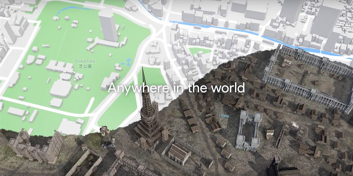 Google Maps is now officially a gaming platform