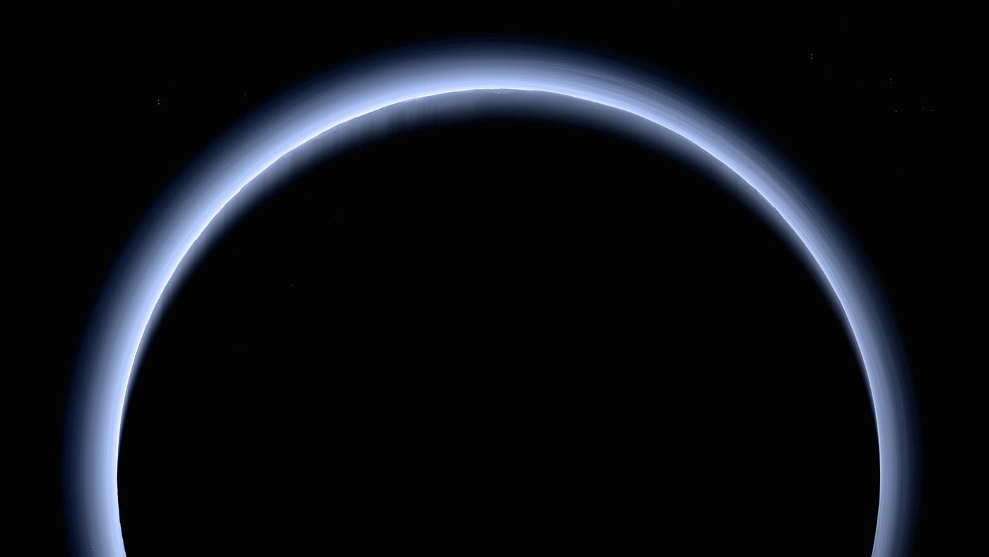 Pluto, Nasa, Mission: New Horizons (Artistic representation of a boundary between Our World and the World)