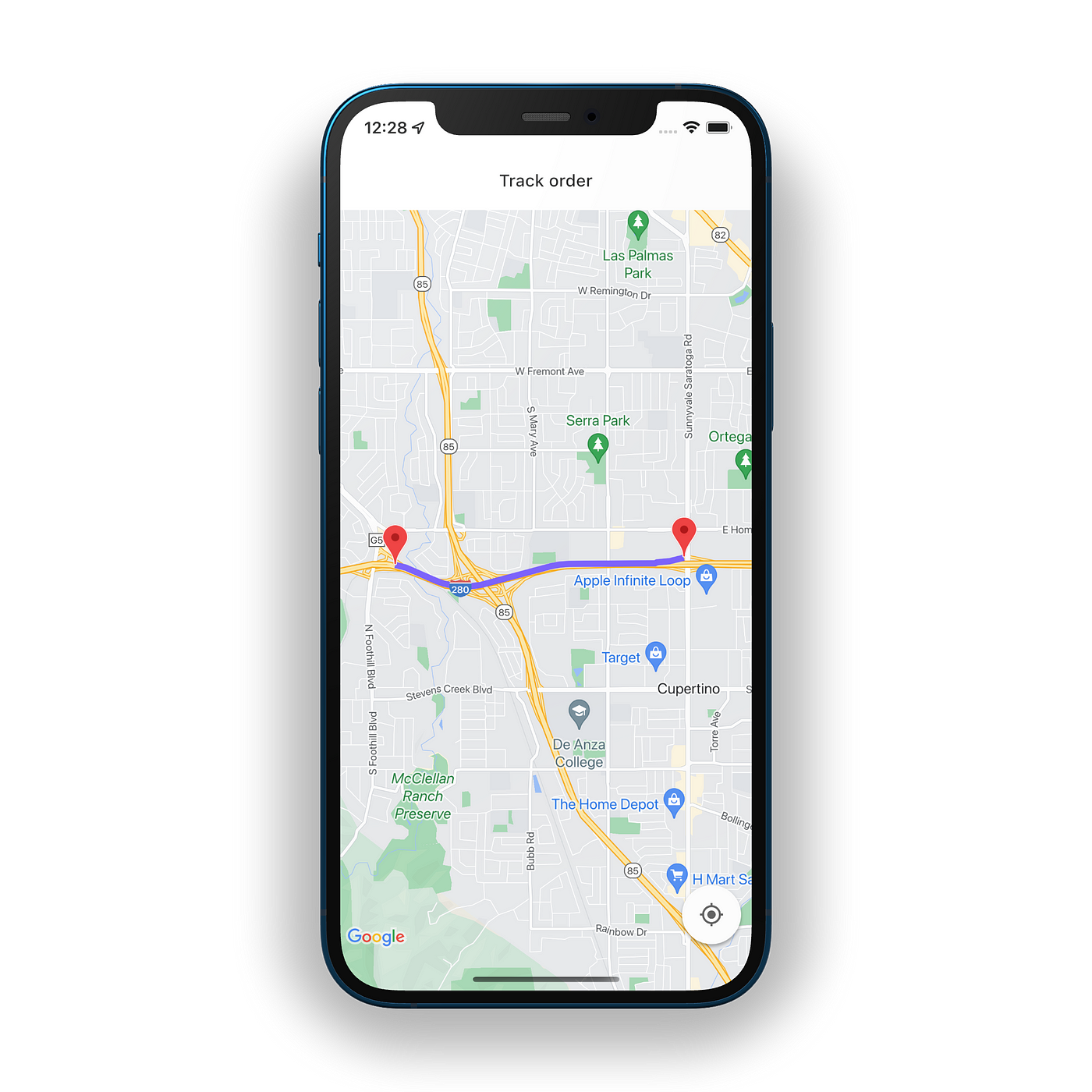 Flutter Google Map With Live Location Tracking — Uber Style | by The  Flutter Way | Flutter Community | Medium