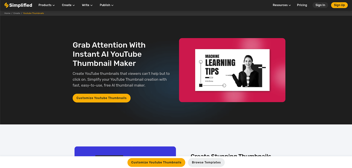 9 Free AI-Powered Tools to Make Clickworthy YouTube Thumbnails | by Samuel  Naesen | Dec, 2023 | Bootcamp