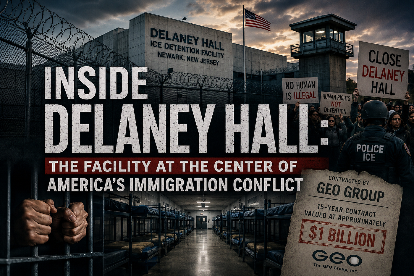 Inside Delaney Hall: What Happened Behind the Walls of America’s Immigration Detention System