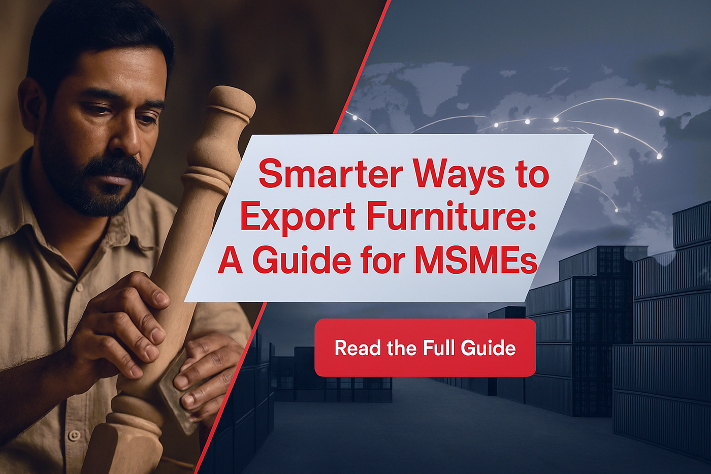 Smarter Ways to Export Furniture: A Guide for MSMEs