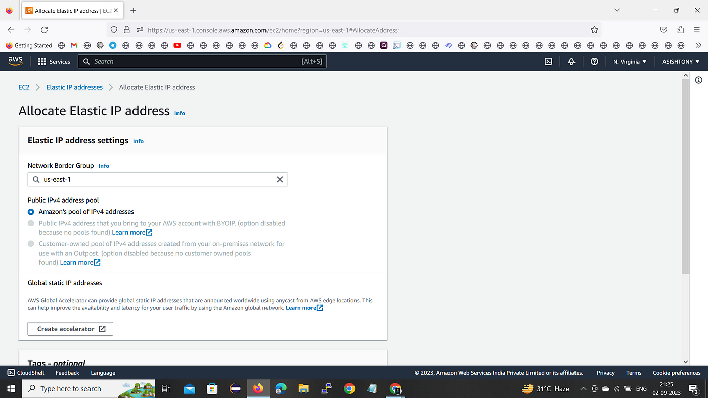 Demystifying Amazon Elastic IP: How to Create and Allocate an Elastic IP to  an EC2 Instance | by GO-FOR-IT | AWS Tip