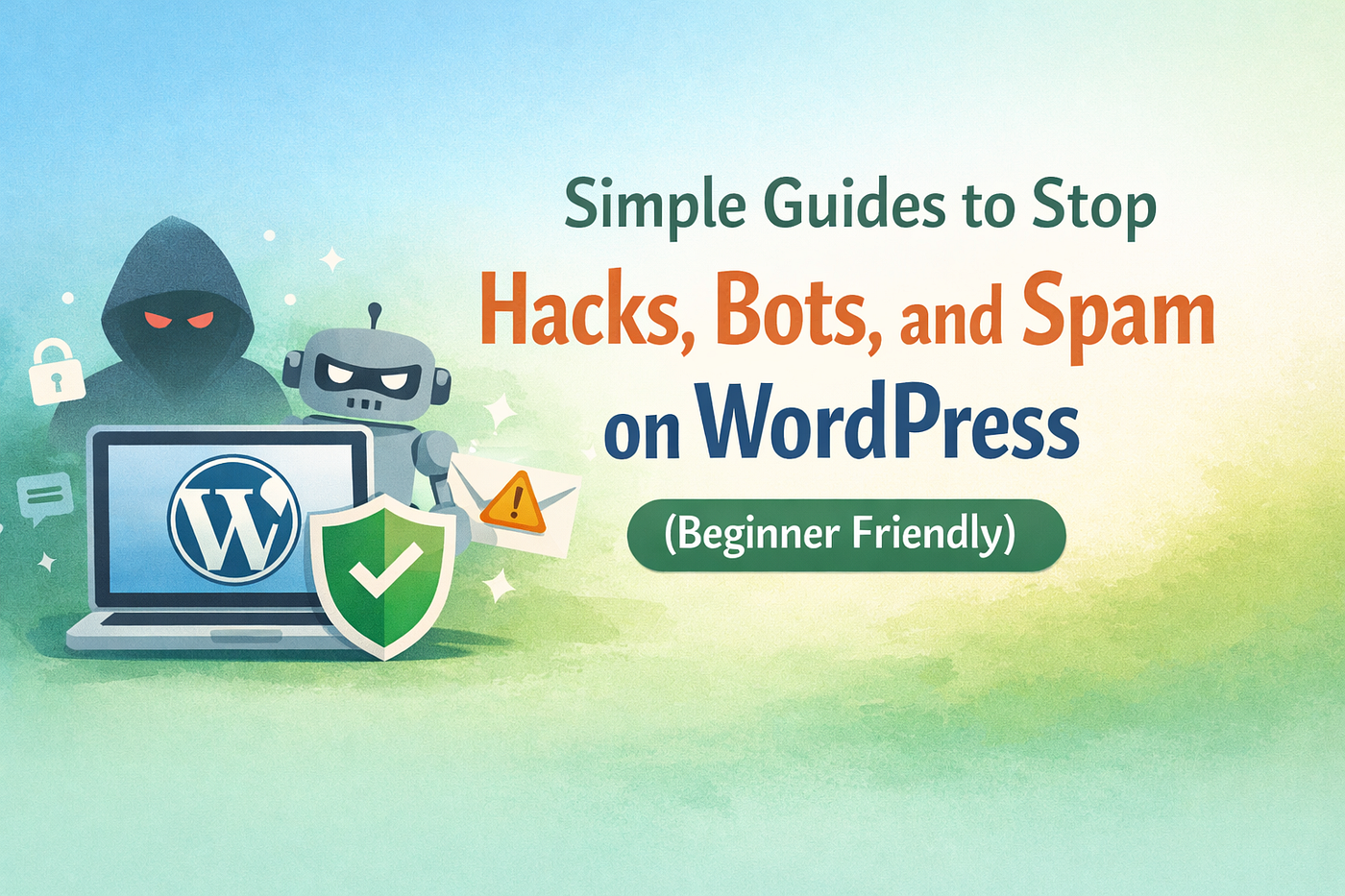 Simple Guides to Stop Hacks, Bots, and Spam on WordPress (Beginner Friendly)