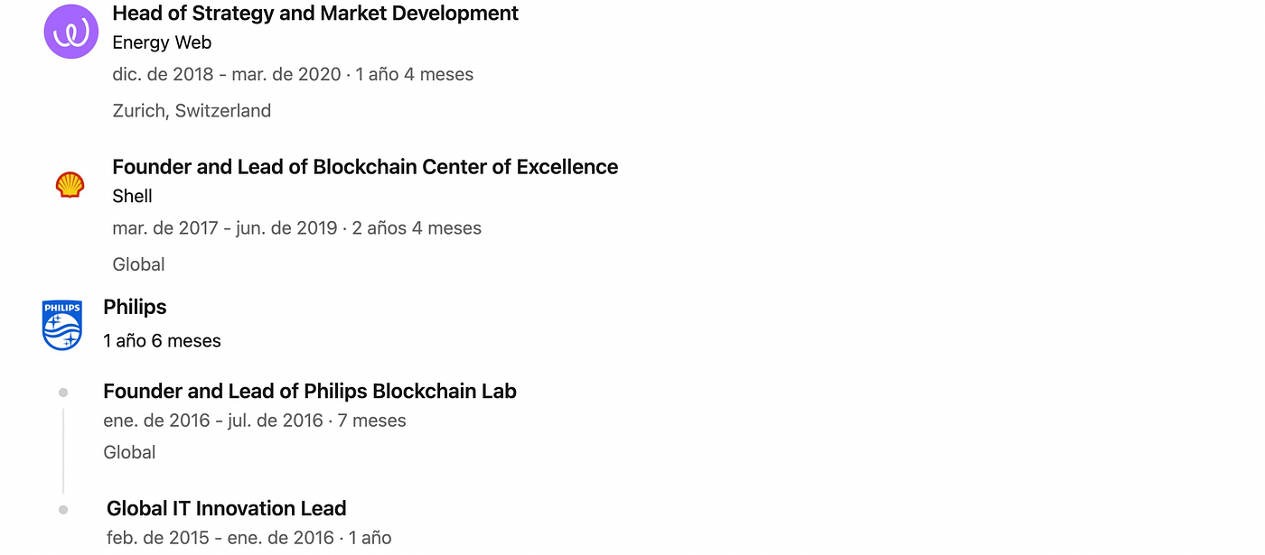 Shell x Energy Web Foundation / Sabine Brink (Blockchain Lead en Shell), y  mucho mas! | by Guido | EW Articulos | Medium