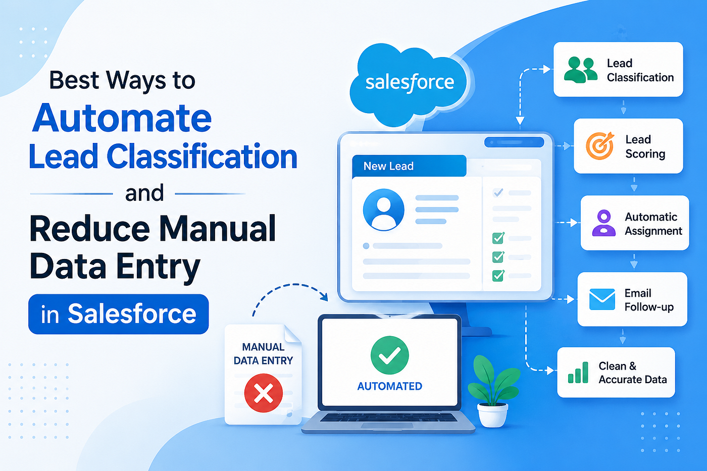 Best Ways to Automate Lead Classification and Reduce Manual Data Entry in Salesforce