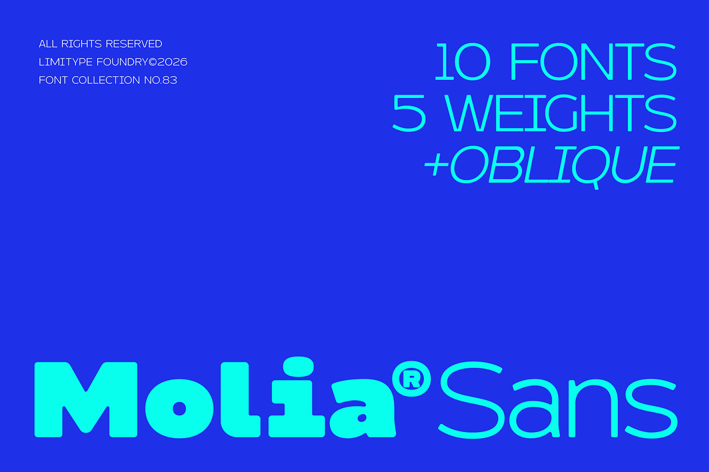 Molia — Sans Serif Font