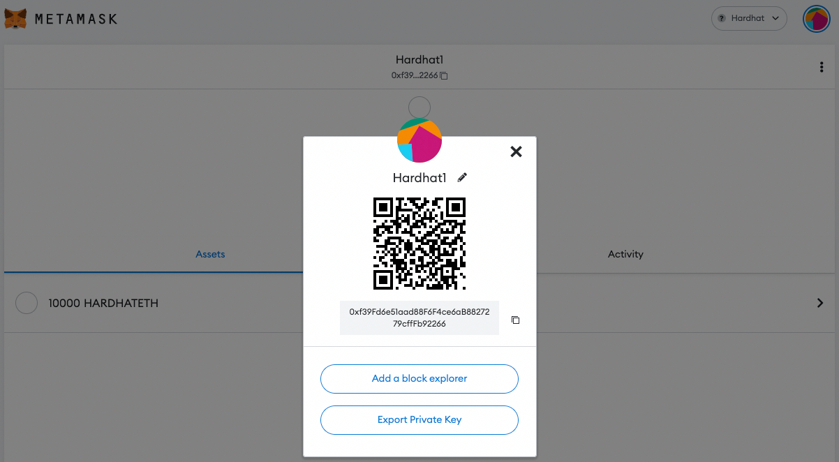 Connecting Metamask with a Local Hardhat Network | by Aw Kai Shin | Medium