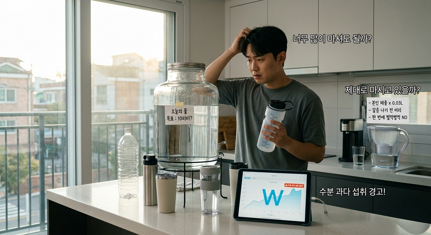 Can You Drink Too Much Water? (And Are You Doing It Right?) 물을 너무 많이 마셔도 될까? (그리고 제대로 마시고 있을까?)