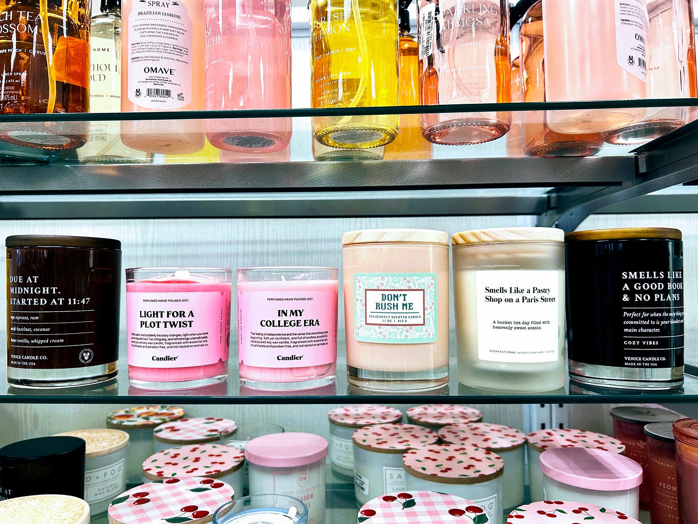 Myers-Briggs, but make it scented wax. Photo by Author