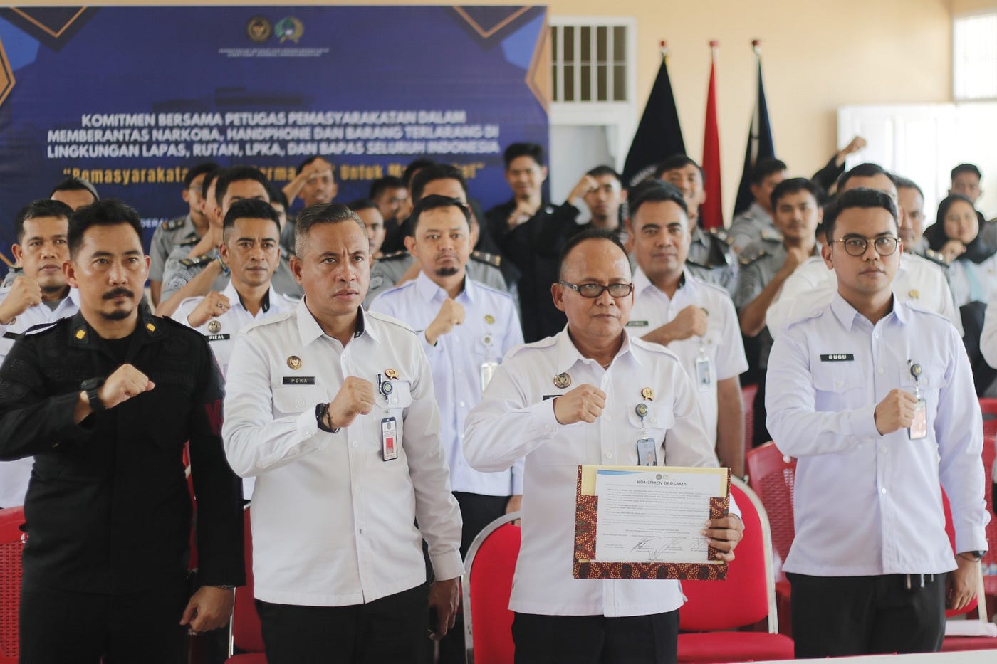Ikuti Penandatanganan Komitmen Bersama, Kalapas Takalar dan Seluruh Jajaran Tegaskan Komitmen…
