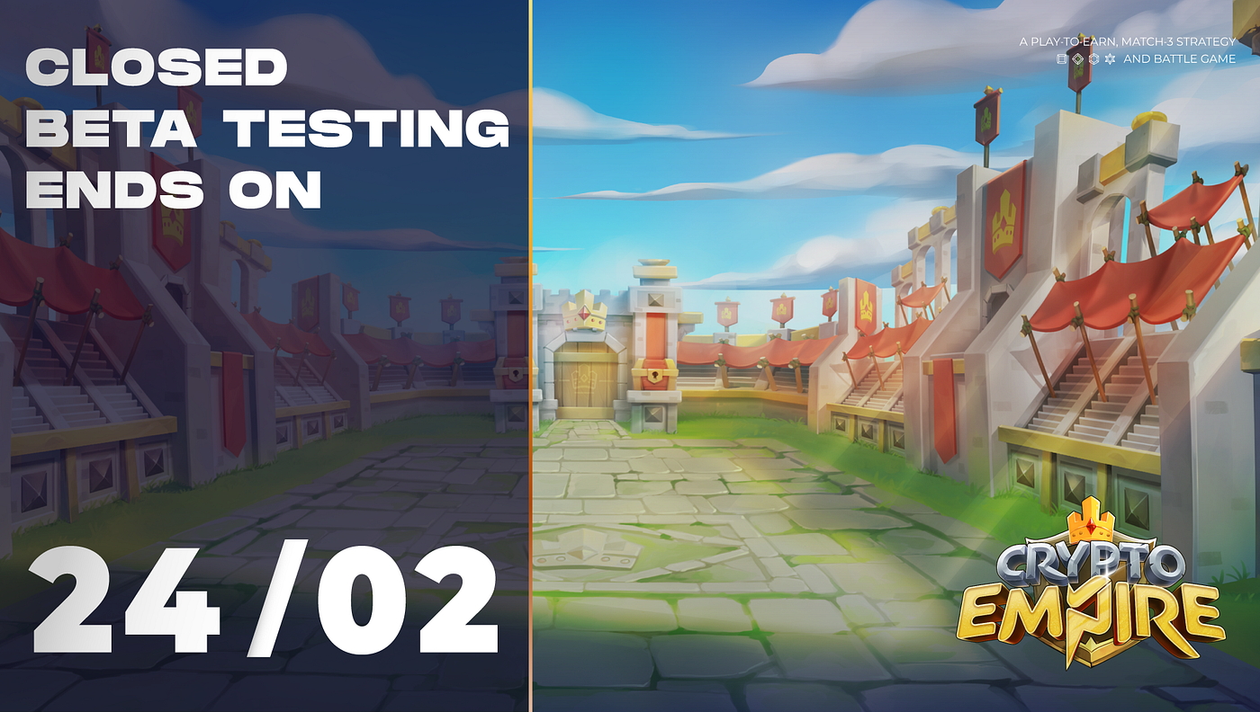 CryptoEmpire Closed Beta Ended | Winner List | by Web3Games.com Team |  Web3Games Official