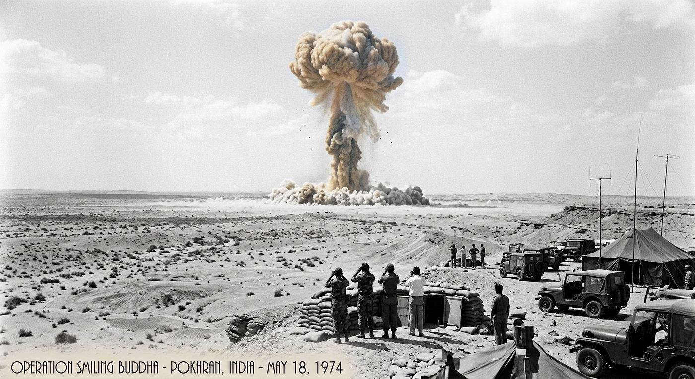 The Day the Buddha Smiled: Remembering India’s First Nuclear Test.