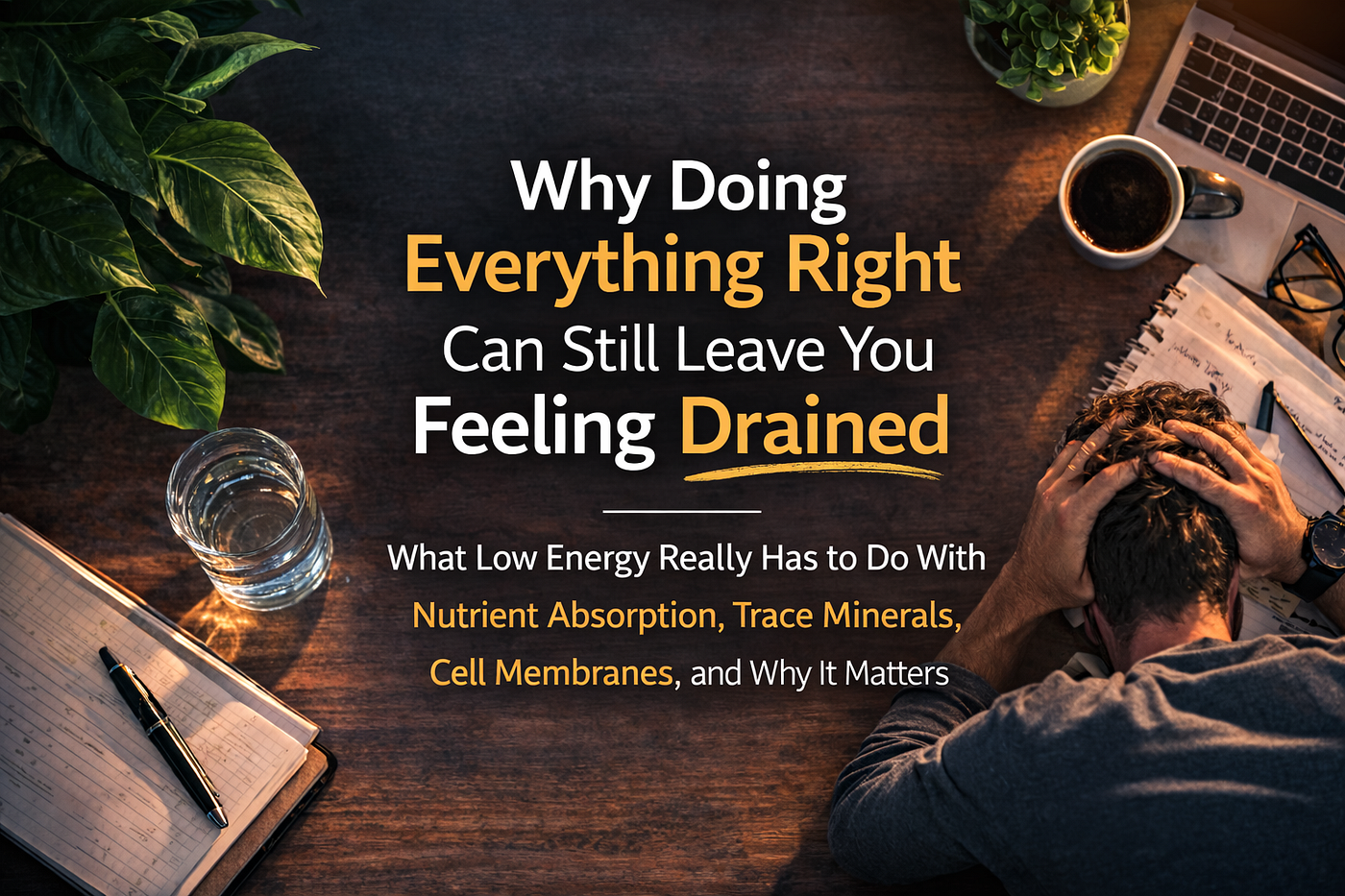 Why Doing Everything Right Can Still Leave You Feeling Drained