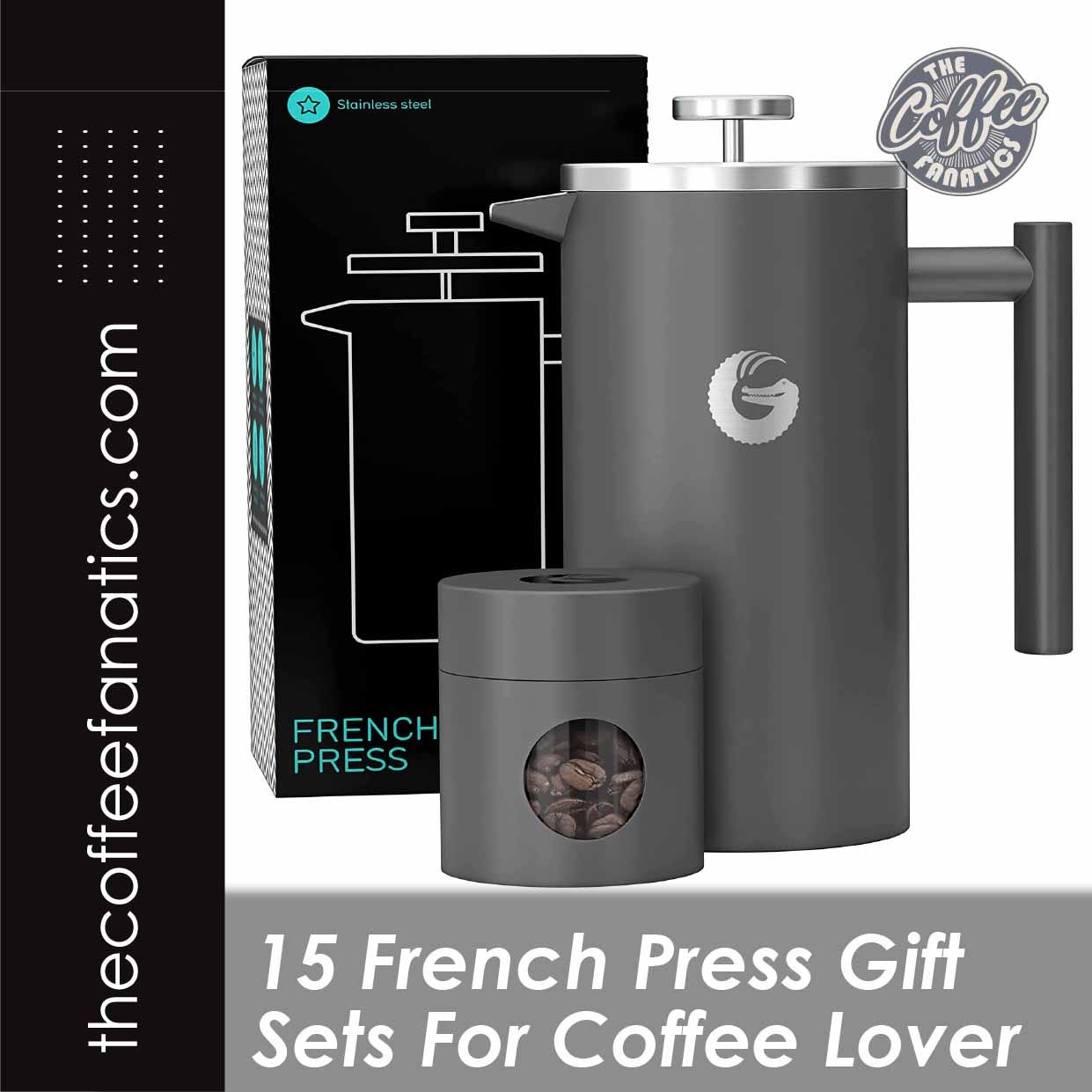 Stainless Steel French Press 1400 ml