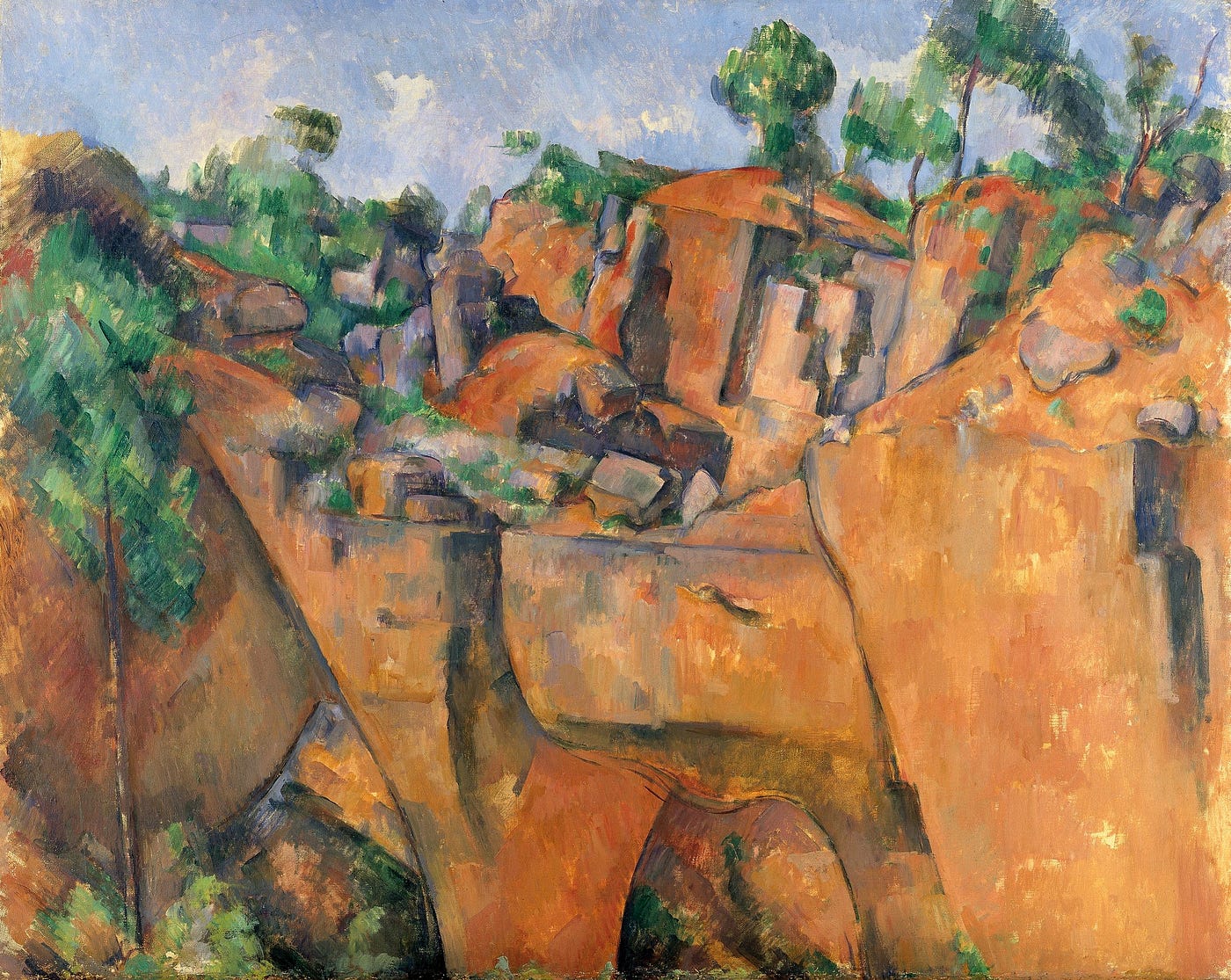 A Painted Point of View. Paul Cézanne has been called 'the… | by Remy Dean  | Signifier | Medium