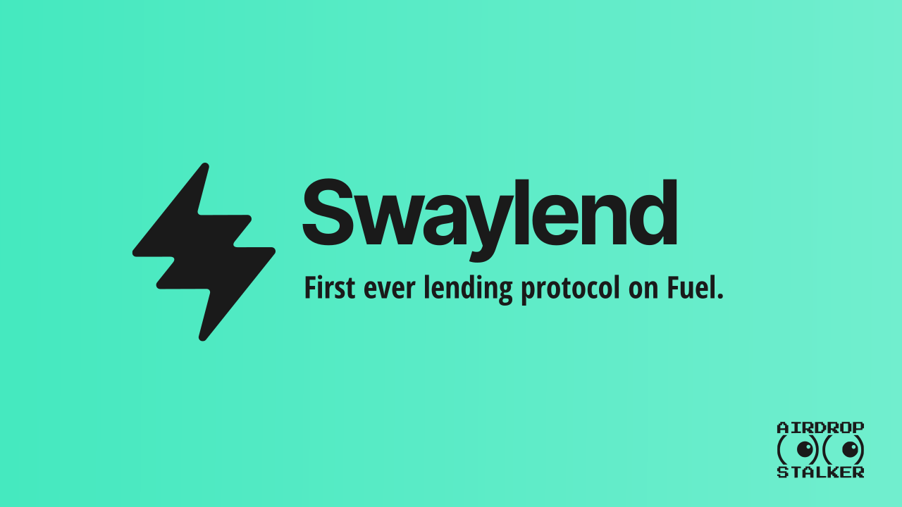 Fuel Testnet: Swaylend. Guide testing swaylend the first ever… | by Airdrop  Stalker | Medium