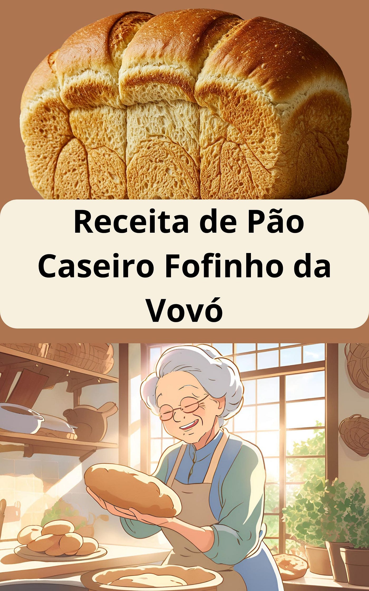 Receita de Pão Caseiro Fofinho da Vovó