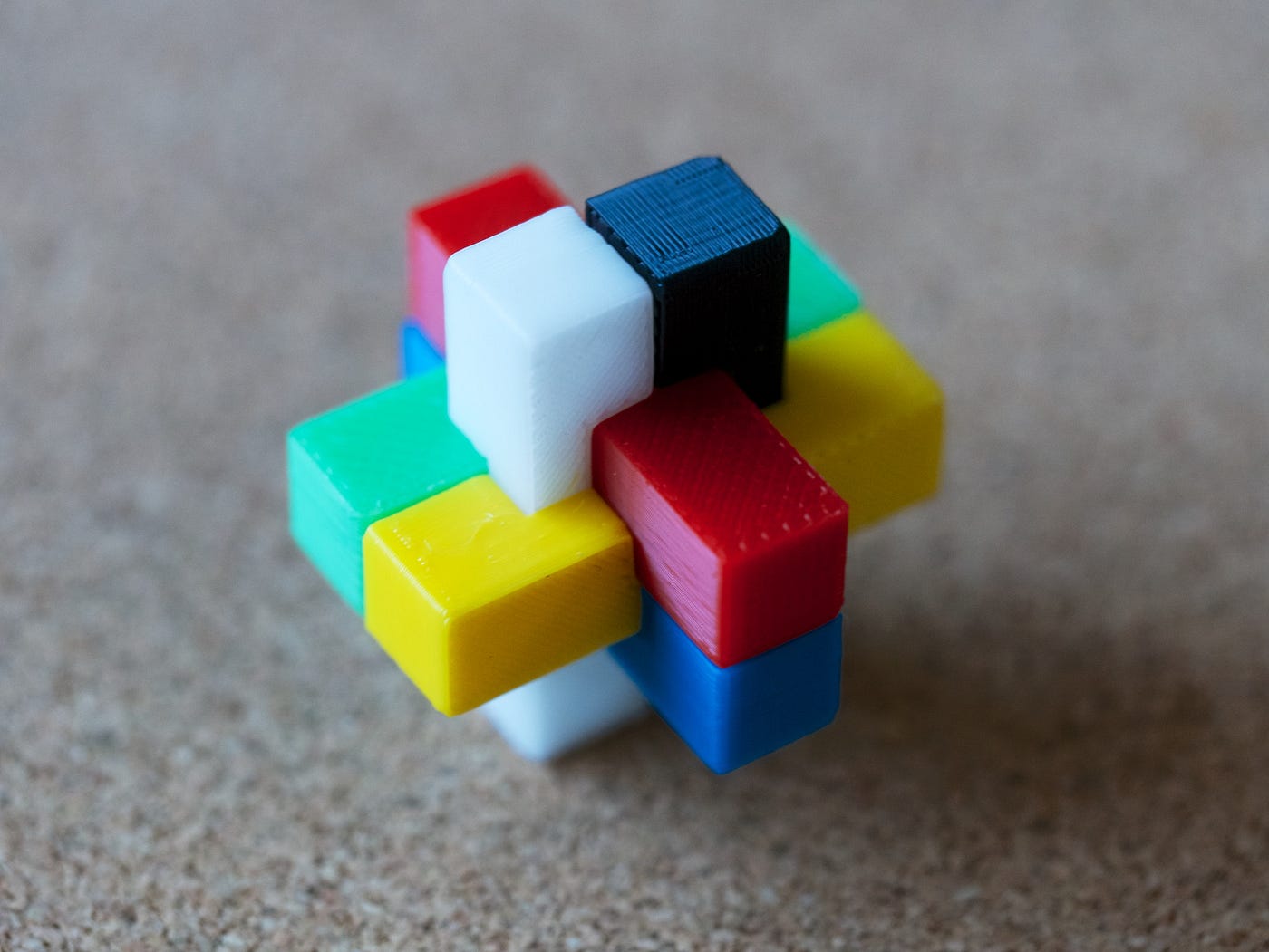 立体パズル　6×6×6 立体パズル6×6×6