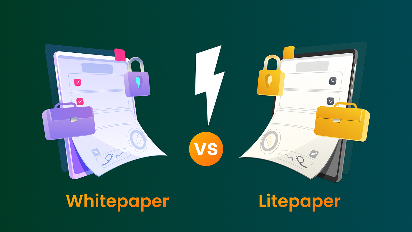 Key Difference Between Writing a Crypto Whitepaper and Litepaper | Nerd For  Tech