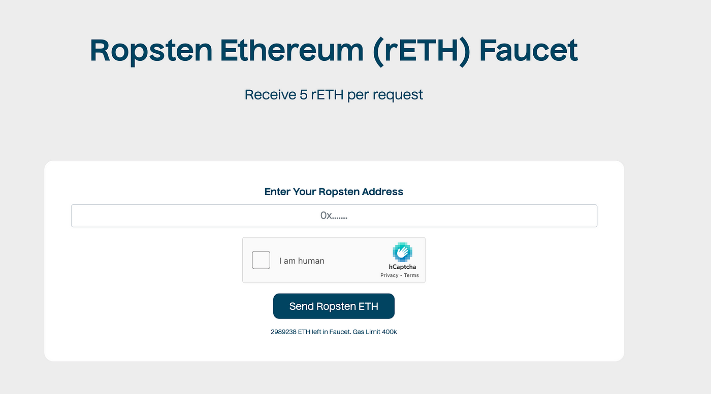How to add test ETH from the Faucet | by Amin Shariati | Medium