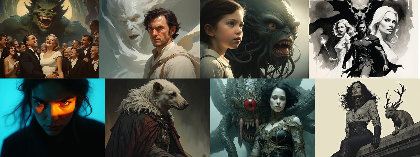Untold Tales of AI Images