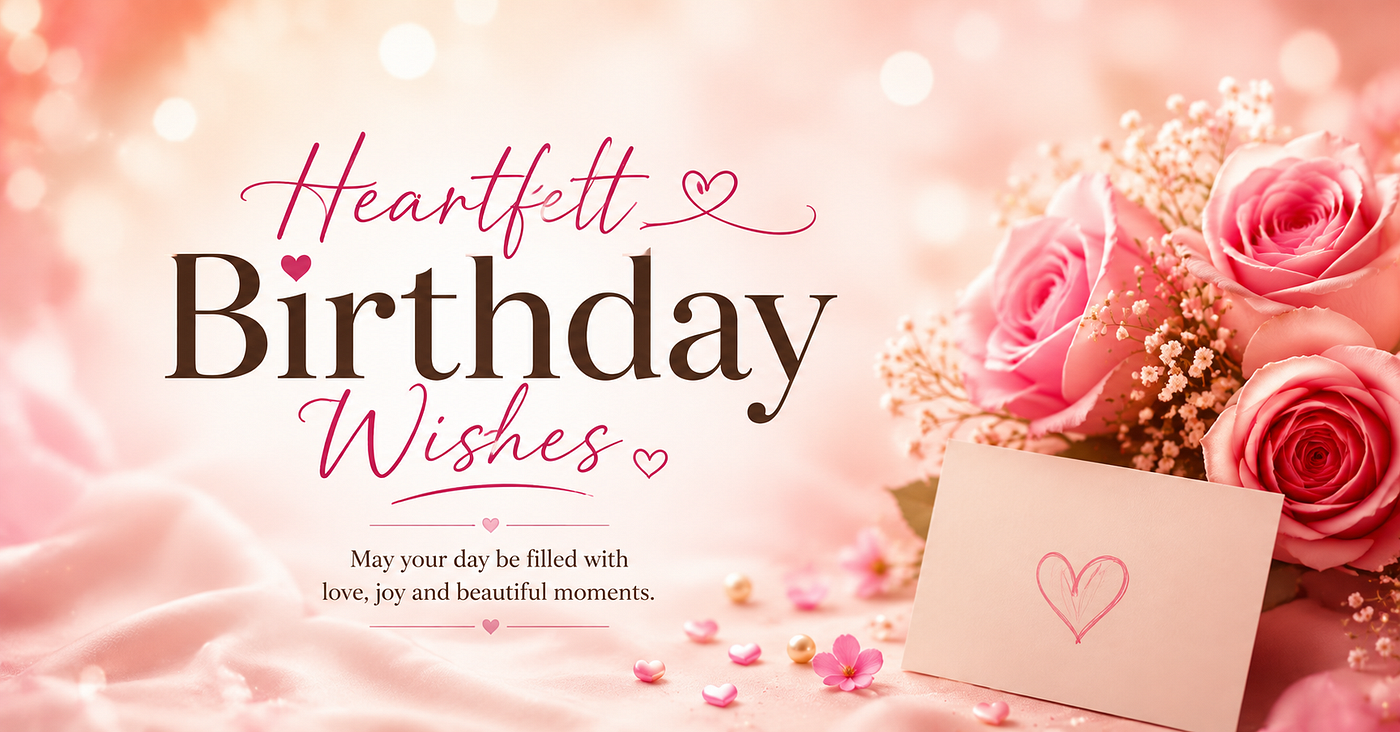 Heartfelt Birthday Wishes: Beautiful Messages for Everyone You Love