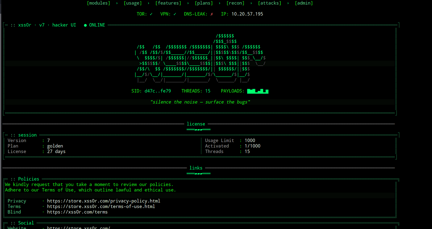xss0r V7 Is Finally Released — Free 28-Day Golden Plan License for Everyone
